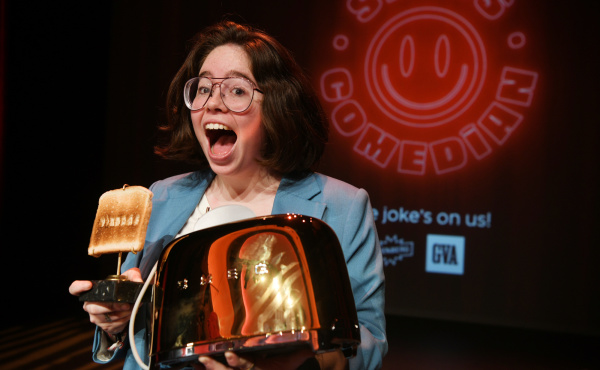 Rosalie Custers is de eerste Stadscomedian